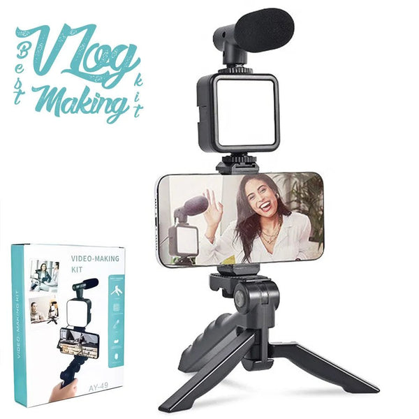 Vlogging Kit For Live Streaming | Vlogging Tripod - alqasim.storealqasim.storeVlogging Kit For Live Streaming | Vlogging Tripod